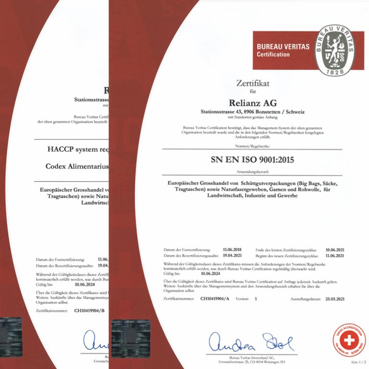 Certificates